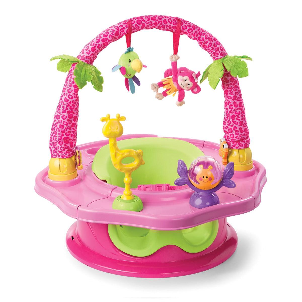 Summer Infant 3-Stage Deluxe Superseat Island Giggles - Booster Seats For Ages 6-18 Months
