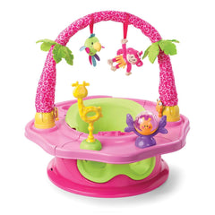 Summer Infant 3-Stage Deluxe Superseat Island Giggles - Booster Seats For Ages 6-18 Months