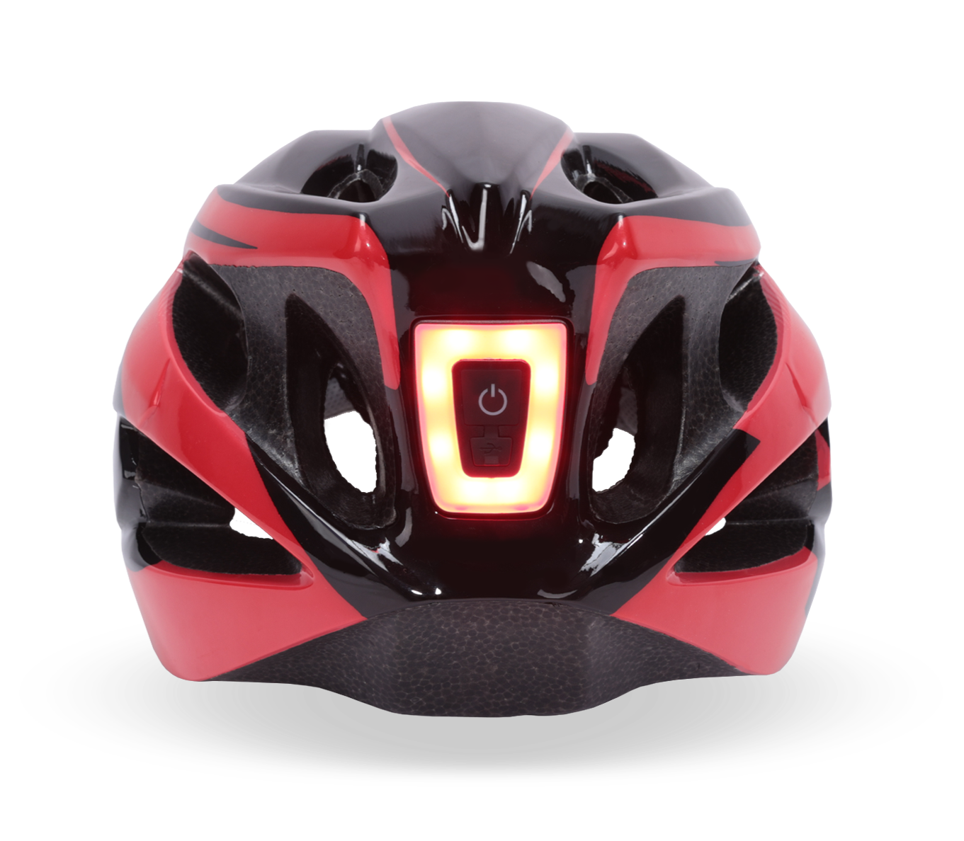 EMotorad Slipstream helmet - Adjustable Cycle Helmet with Front and Back LED Safety Light for Ages 12 Years and Above