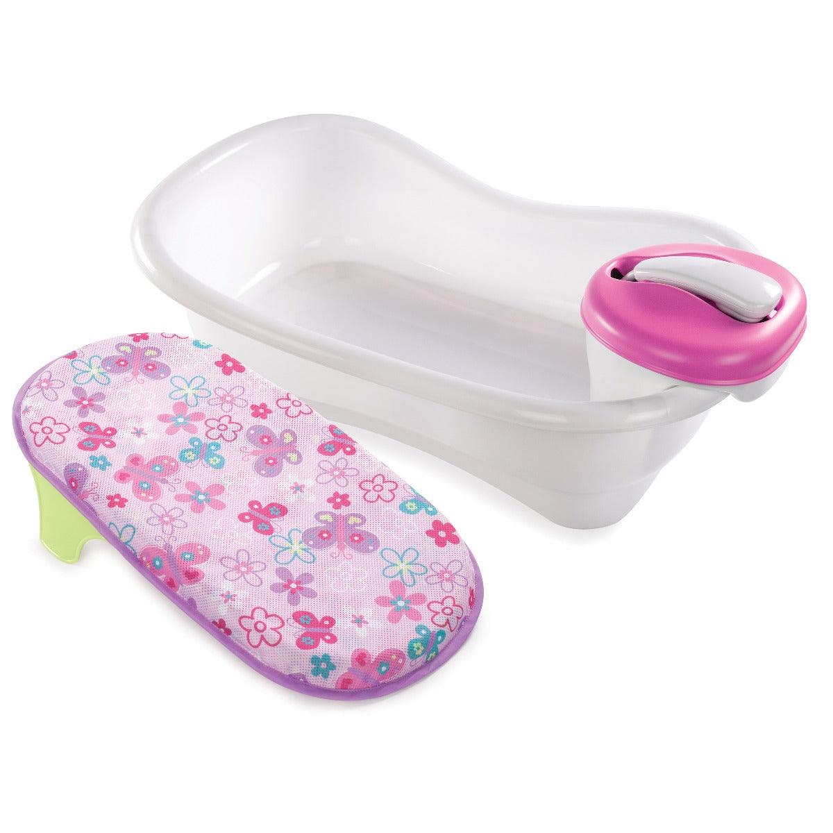 Summer Infant Newborn-To-Toddler Pink - Bath Tub For Ages 0-12 Months