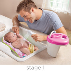 Summer Infant Newborn-To-Toddler Pink - Bath Tub For Ages 0-12 Months