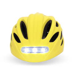 EMotorad Beacon Helmet - Adjustable Cycle Helmet with Front and Back LED Safety Light for Ages 12 Years and Above