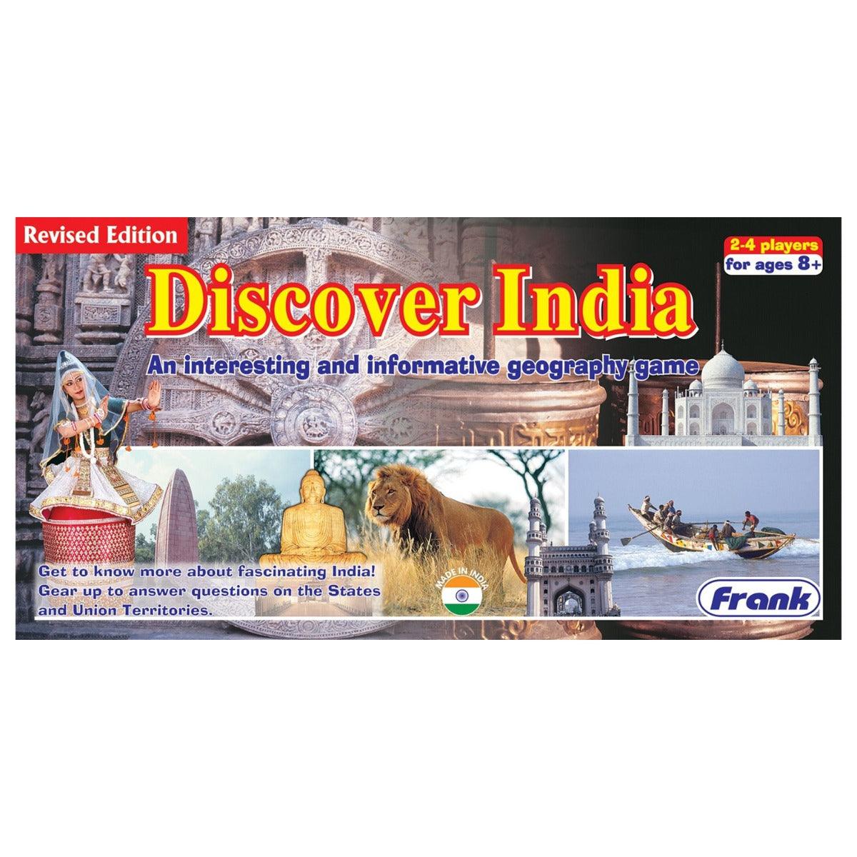 Frank Discover India Board Game