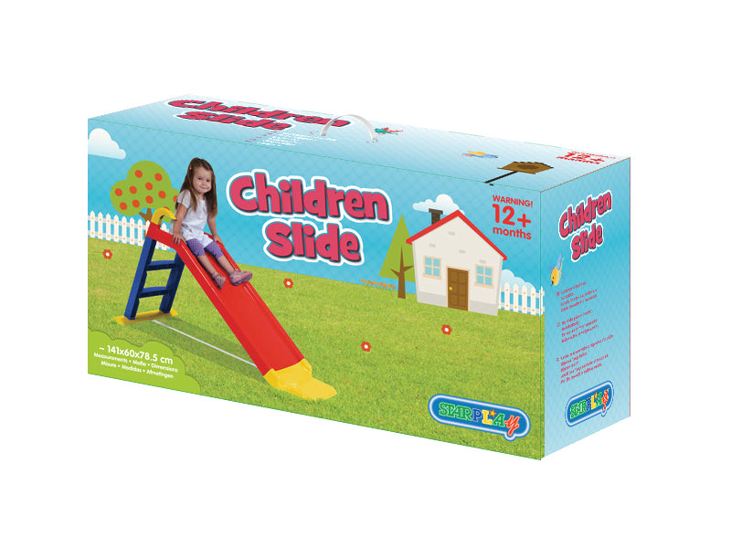 Starplay Children Slide for Kids, Red/Blue
