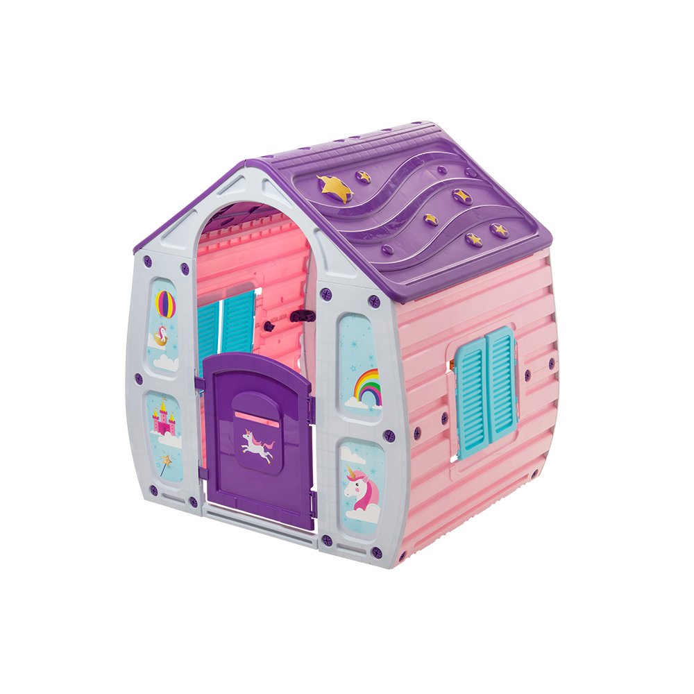 Starplay Unicorn Magical House – Classic Color Combination Playhouse for Ages 2+