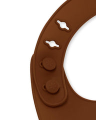 Skip Hop Zoo Fold & Go Silicone Bib Monkey - Feeding Accessory For Ages 1-3 Years