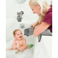Skip Hop Moby Waterfall Bath Rinser Grey - Bath Accessory For Ages 0-3 Years