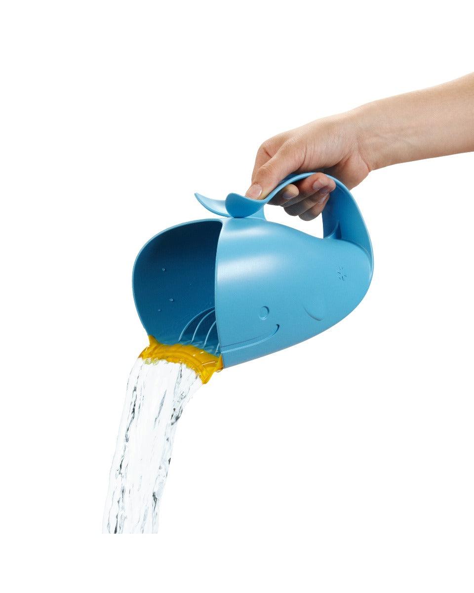 Skip Hop Moby Waterfall Bath Rinser Blue - Bath Accessory For Ages 0-3 Years