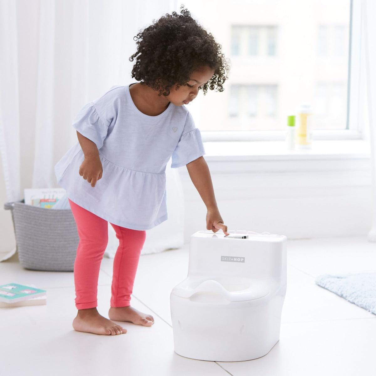 Skip Hop Made For Me Potty White - Potty Training For Ages 2-4 Years