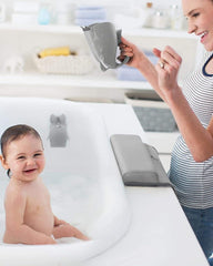 Skip Hop Moby Bathtime Essentials Grey - Bath Accessory For Ages 0-3 Years