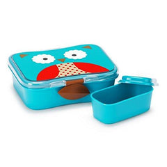 Skip Hop Zoo Back To School Owl - Lunch Box For Ages 3-6 Years