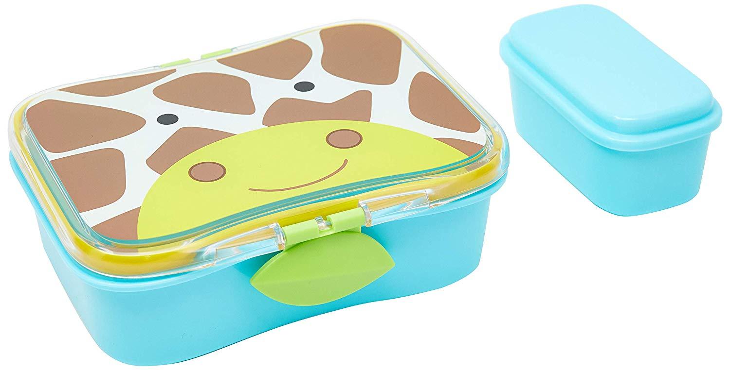 Skip Hop Zoo Back To School Giraffe - Lunch Box For Ages 3-6 Years