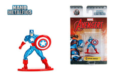 Jada Metals Die Cast Marvel 1.65-inch Nano Figure Captain America