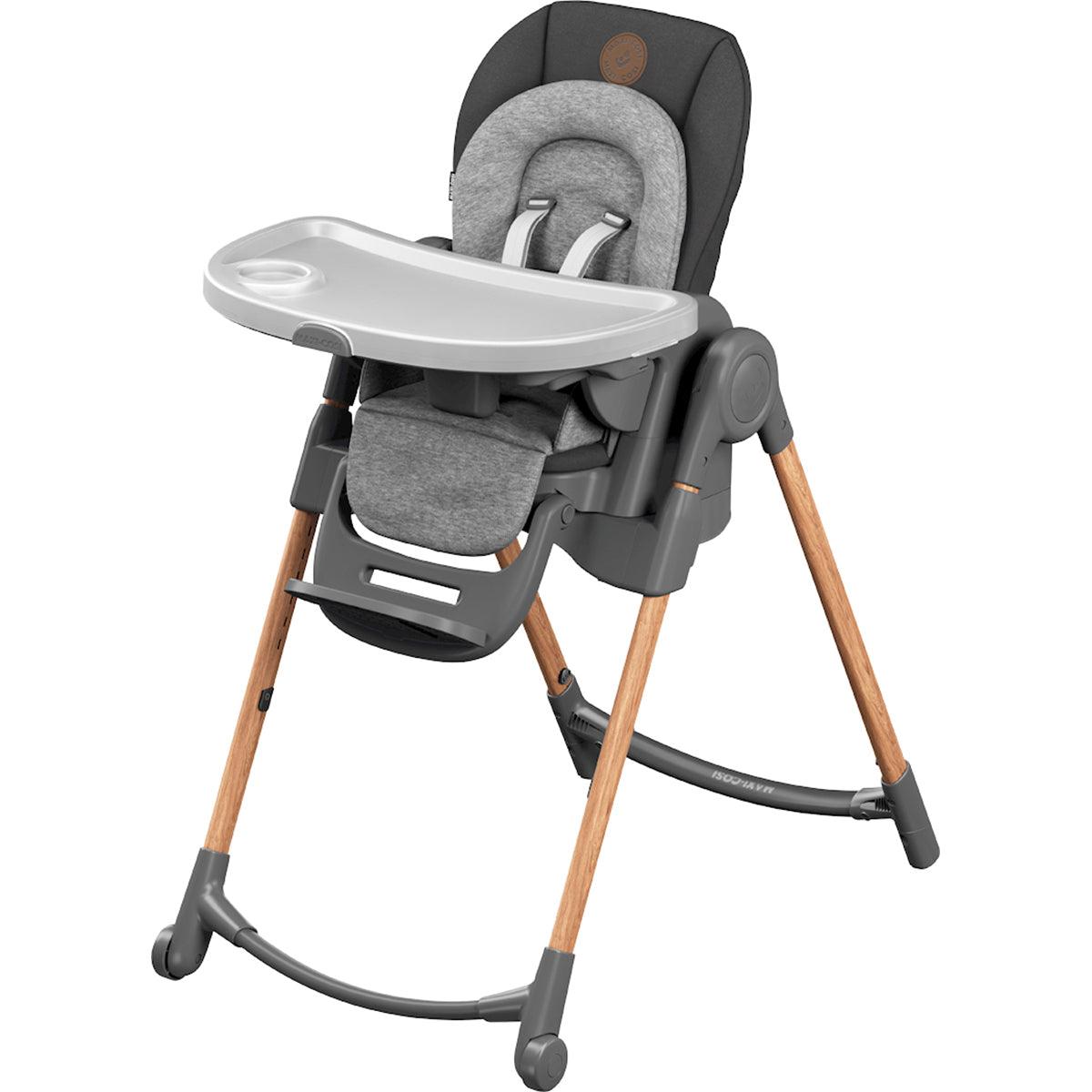 Maxi Cosi Minla High Chair Essential Graphite - High Chair For Ages 0- 3 Years