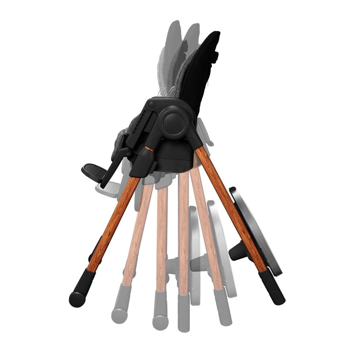 Maxi Cosi Minla High Chair Essential Graphite - High Chair For Ages 0- 3 Years