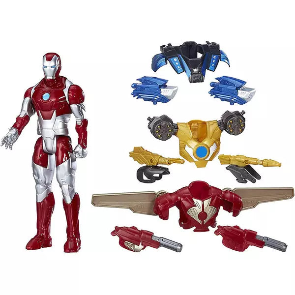 Avengers Marvel Titan Hero Series Iron Man Combat Pack (12 inch)