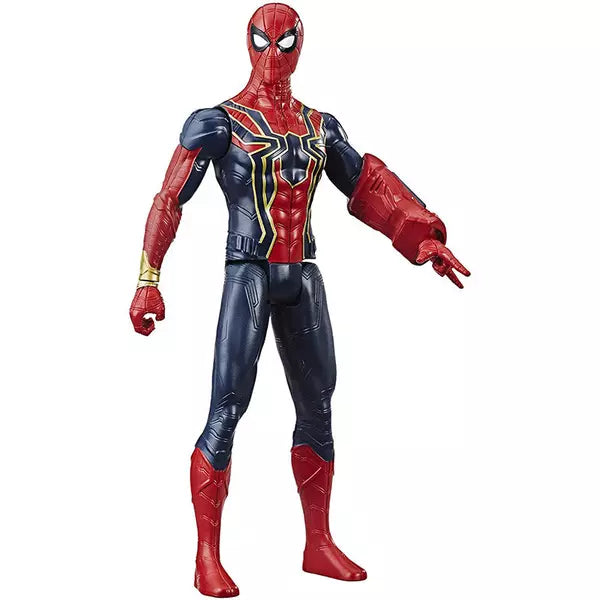 Avengers Endgame Titan Hero Series Iron Spider 12-Inch-Scale Super Hero Action Figure with Titan Hero Power Fx Port