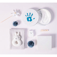 Baby Art Round Magic Box Nursery D‚àö¬©cor White - Hand & Foot Print For Ages 0-3 Years