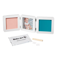 Baby Art My Baby Touch 2 Nursery D‚àö¬©cor White - First Print With Photo Frame For Ages 0-3 Years