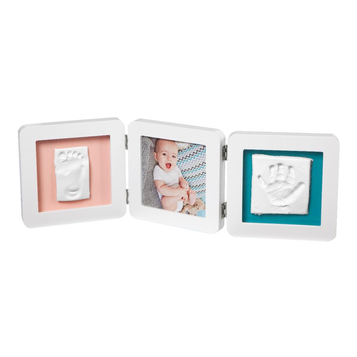 Baby Art My Baby Touch 2 Nursery D‚àö¬©cor White - First Print With Photo Frame For Ages 0-3 Years