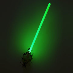 Star Wars 3D Light FX Plastic and Metal EP7, Star Wars Yoda Saber 3D Wall Decor