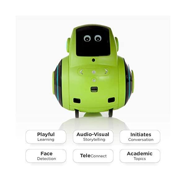 Miko My Companion Emotix Miko 2, Advanced Personal Robot for Kids, Goblin Green
