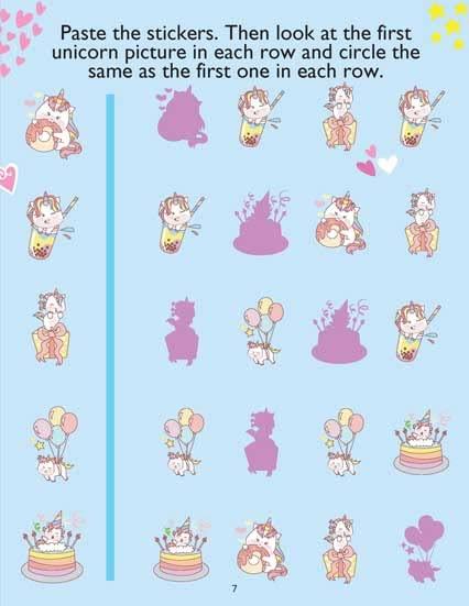 My Unicorn Pack of 3 - Sticker, Activity and Colouring Books for Kids Ages 3+ (English)