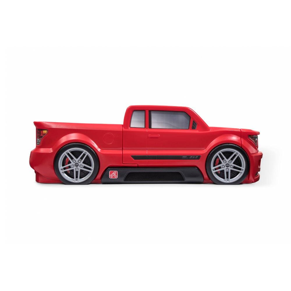 Step2 Turbocharged Twin Truck Bed for Kids, Red - FunCorp India