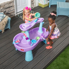 Step2 Rain Showers & Unicorns Water Table Kids Water Play Table with 13-Pc Unicorn Toy Accessory Set, Purple - FunCorp India