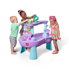 Step2 Rain Showers & Unicorns Water Table Kids Water Play Table with 13-Pc Unicorn Toy Accessory Set, Purple - FunCorp India