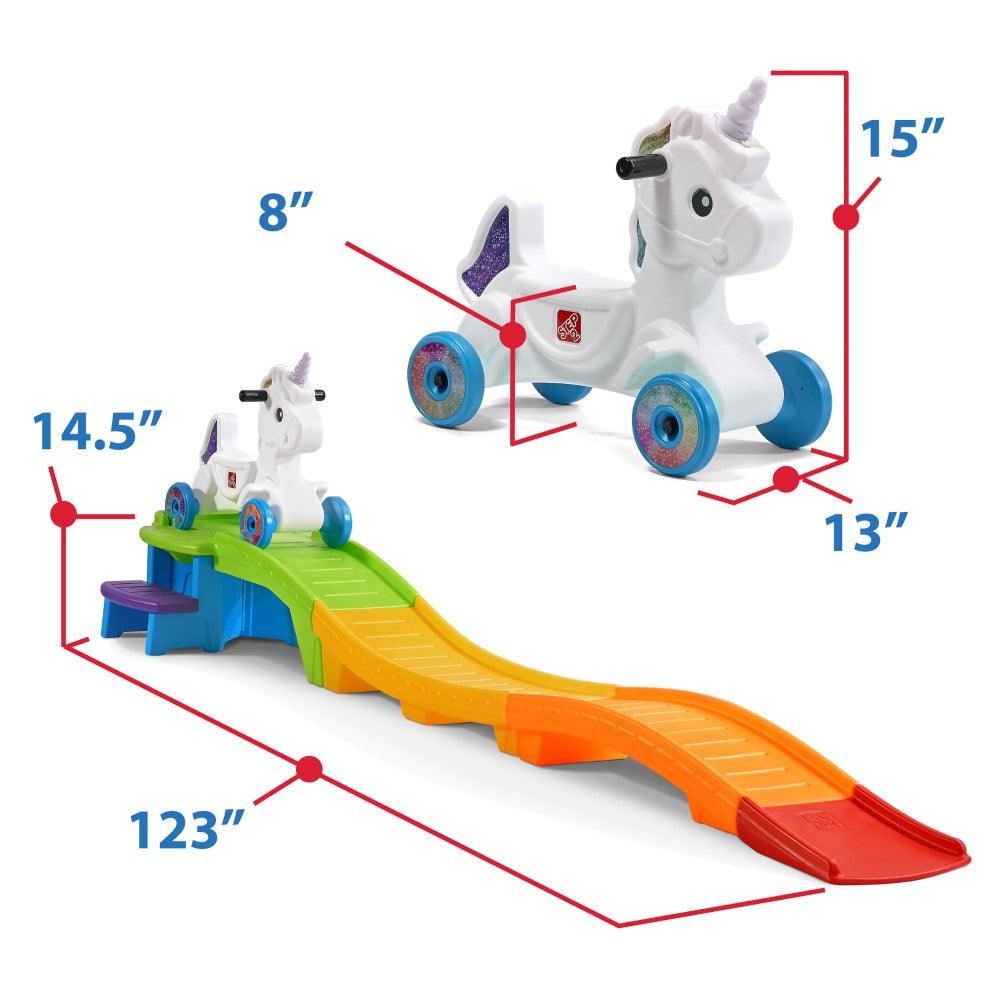 Step2 Unicorn Up & Down Roller Coaster for Kids - FunCorp India