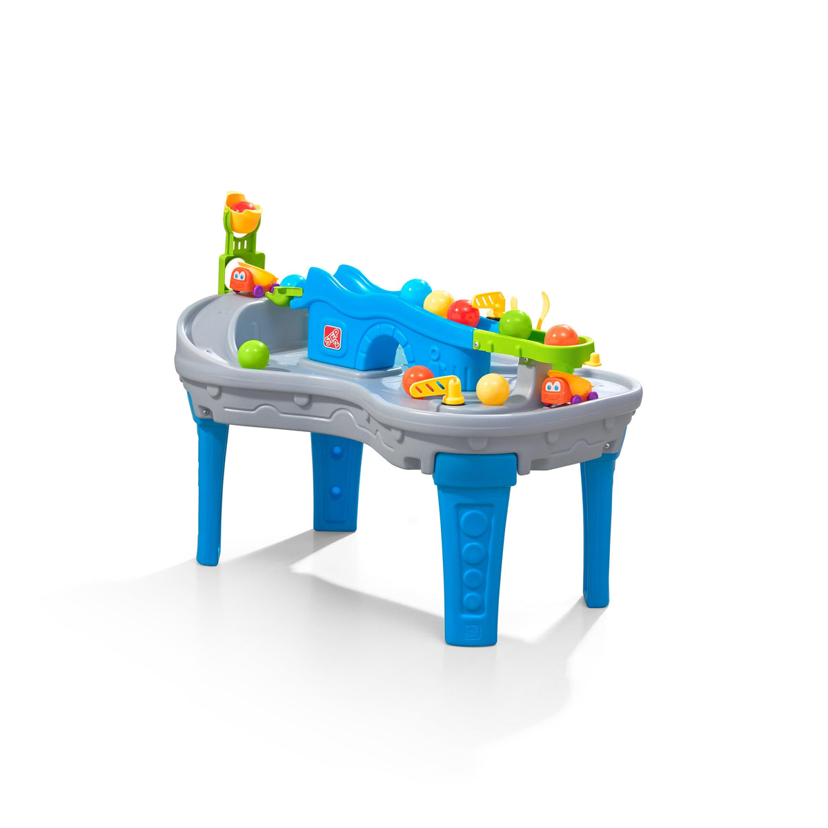 Step2 Ball Buddies Truckin' & Rollin' Play Table STEM & Ball Toy with 12 Accessory Toys for Toddlers - FunCorp India