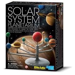 4M Build Your own Glow-in-The-Dark Solar System Planetarium Model