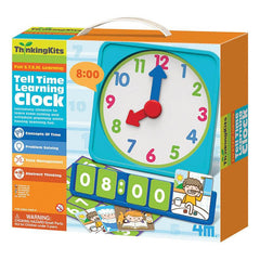 4M Great Gizmos Tell Time Learning Clock Thinking Kit