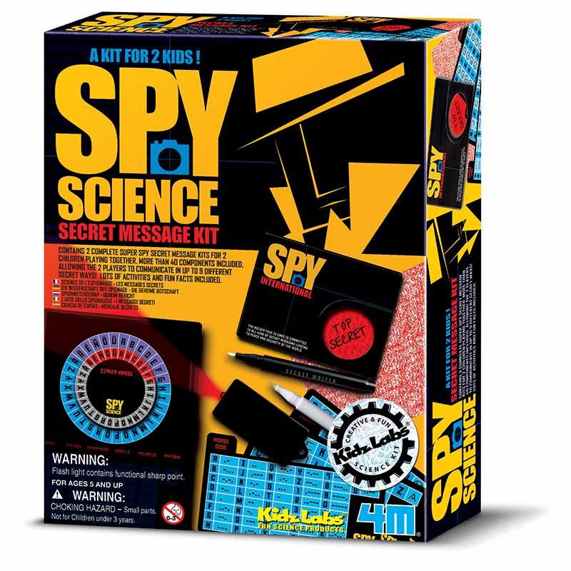 4M Spy Science Secret Message (Multi Color)