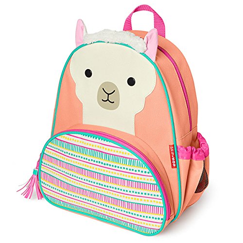 Skip Hop Zoo Little Kid Backpack, Llama for Kids Ages 3-6 Years