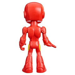 Marvel Spidey and His Amazing Friends Supersized 9-Inch Iron Man Action Figure for Kids Ages 3 and Up