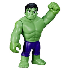 Marvel Spidey and His Amazing Friends Supersized 9-Inch Hulk Action Figure for Kids Ages 3 and Up