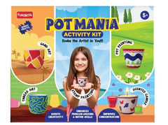Funskool Handycrafts Potmania Activity Kit for Ages 5 Years and Up