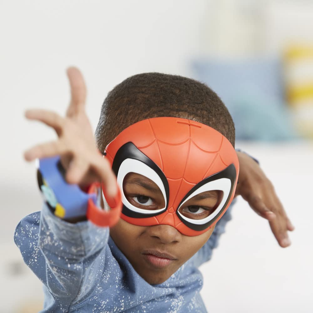 Marvel Spidey and His Amazing Friends Spidey Comm-Link and Mask Set Role Play Toy for Ages 3 and Up