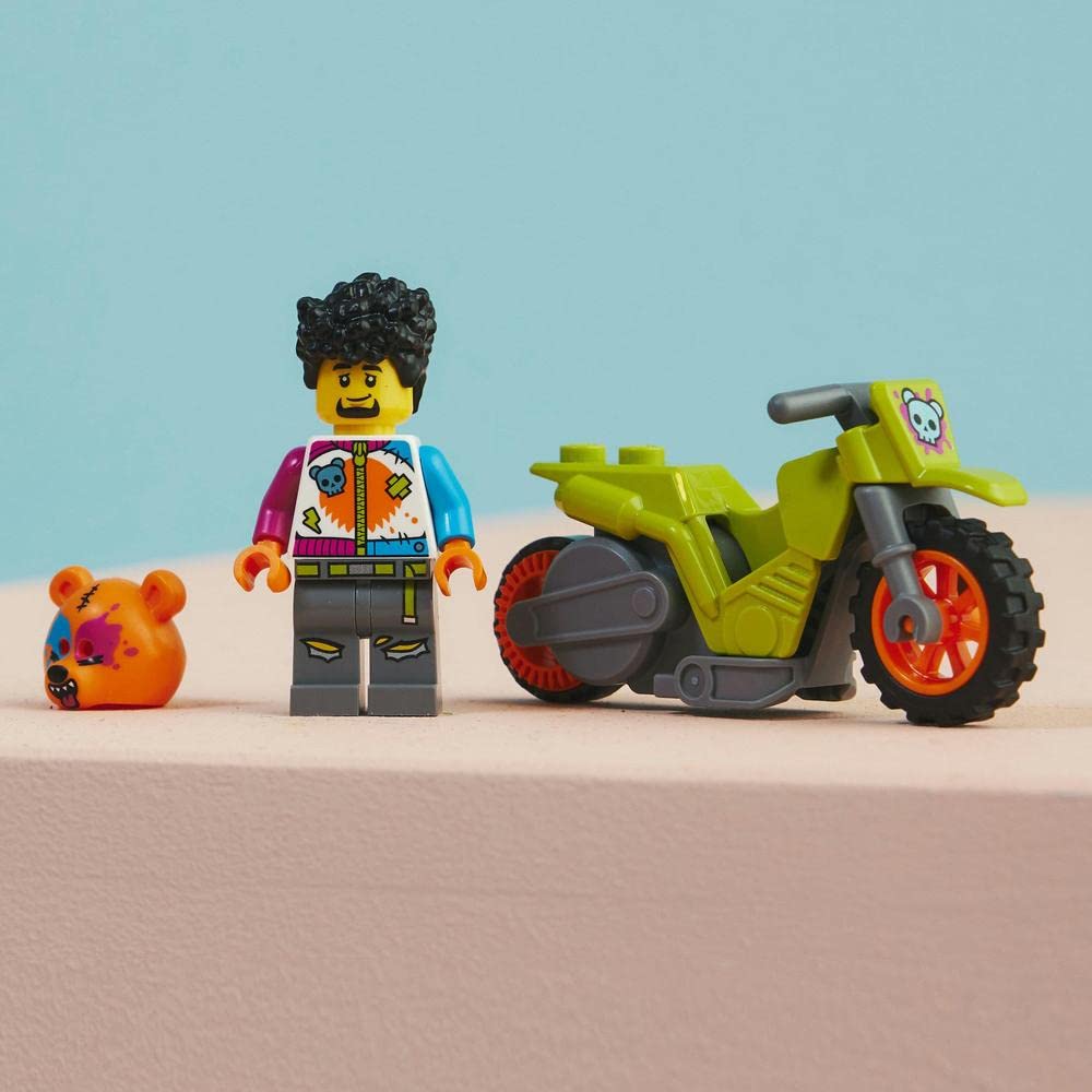 LEGO City Bear Stunt Bike Building Kit For Ages 5+