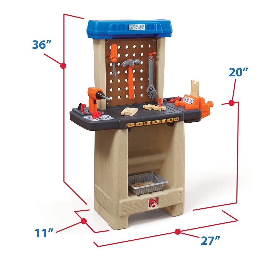 Step2 Handy Helpers Workbench Building Set for Kids