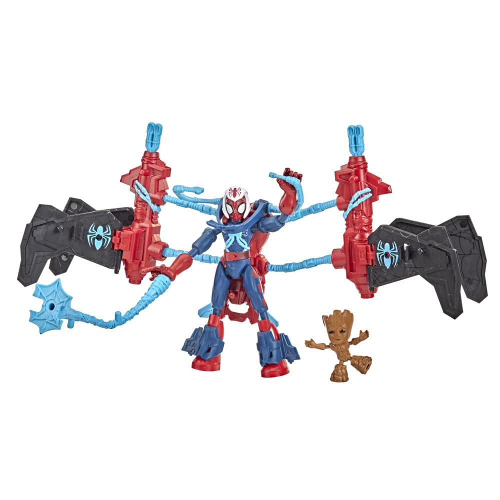 Marvel Spider-Man Bend and Flex Missions 6-Inch-Scale Spider-Man Space Mission Bendable Action Figure for Kids Ages 4 and Up