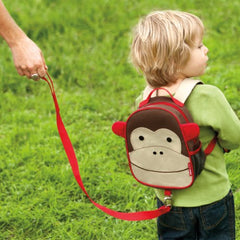 Skip Hop Zoo Little Kid and Toddler Safety Harness Let Backpack, Monkey for Kids Ages 3+