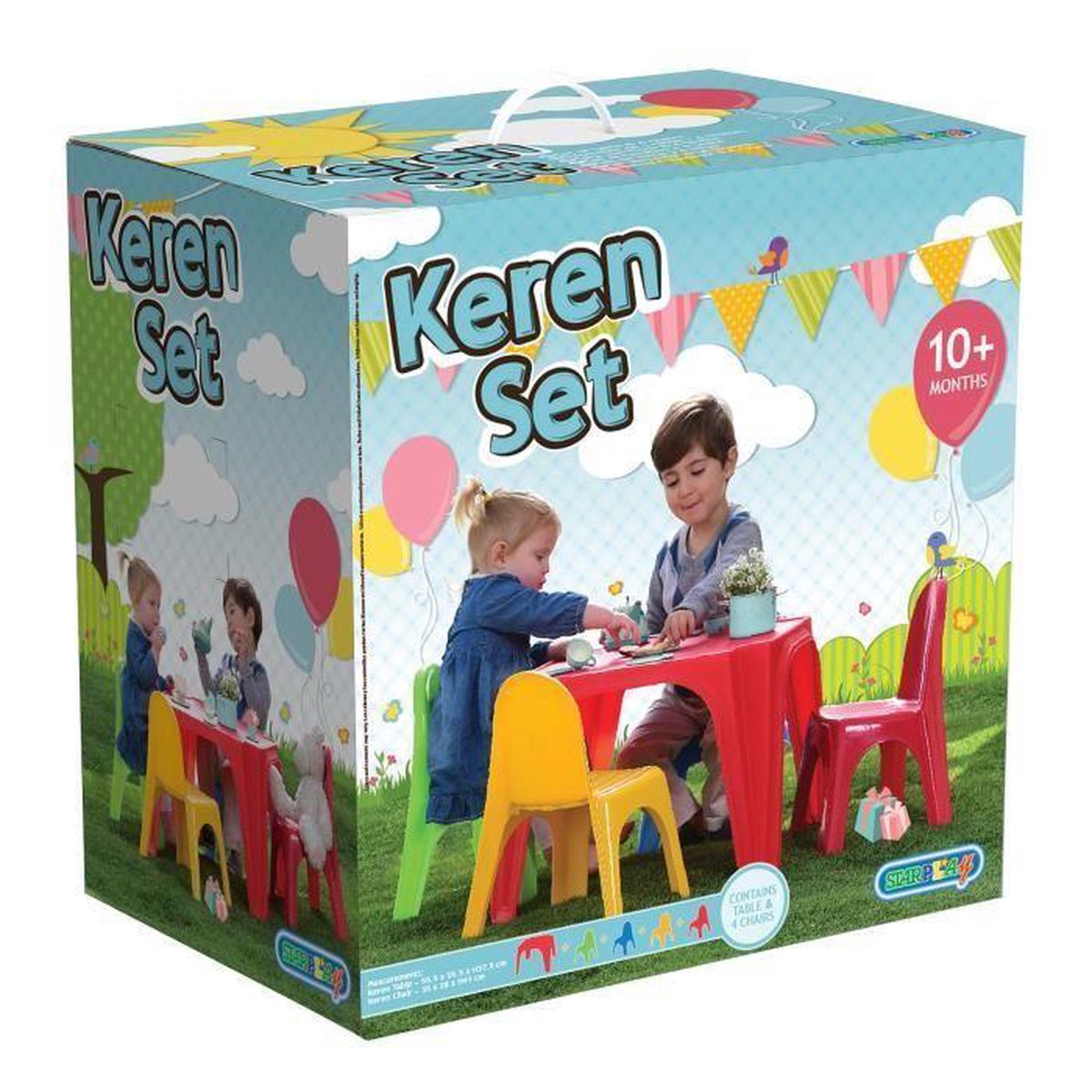 Starplay Keren set - A Perfect Table & Chair Set for Kids