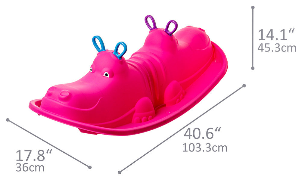 Buy Starplay Hippo Rocker for Ages 1-3 Years - Colour & Design May Vary ...