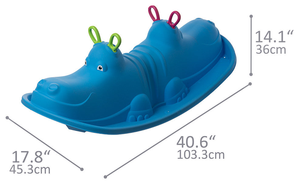 Starplay Hippo Rocker for Ages 1-3 Years - Colour & Design May Vary