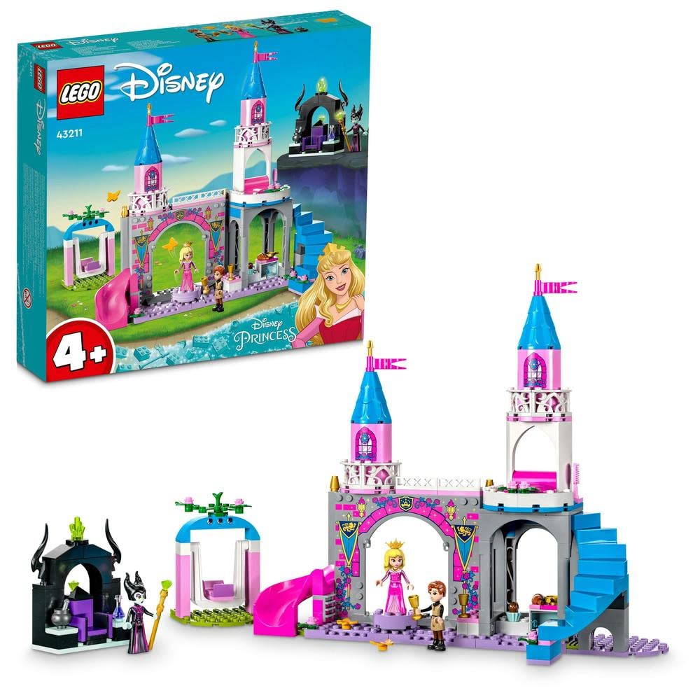 LEGO Disney Aurora’s Castle Building Kit For Ages 4+