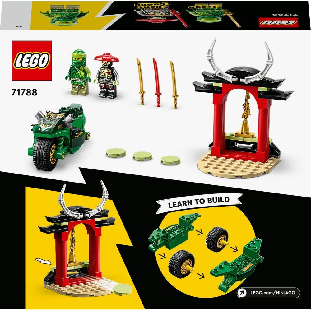LEGO Ninjago Lloyd’s Ninja Street Bike Building Kit For Ages 4+