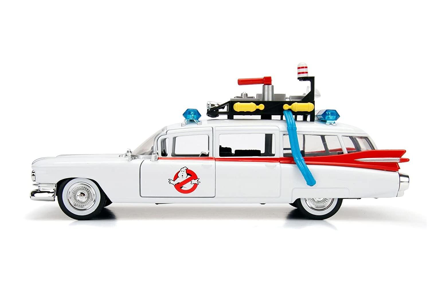 Jada Toys Hollywood Rides Ghostbuster Ecto-1, 1:24 Diecast Car